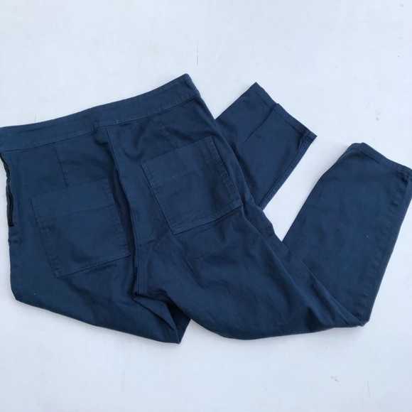 Navy Blue Women's Pants - Picture 5 of 6